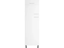 Hot Optifit Küchen-Hochschrank für Kühl-Gefrier-Kombi Bengt932 60 cm Weiß