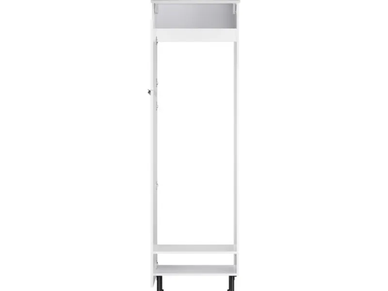 Outlet Optifit Küchen-Hochschrank für Kühl-Gefrier-Kombi Arvid986 60 cm Weiß