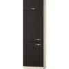 Optifit Küchen-Hochschrank für Kühlschr. Faro220 60x211,8x60cm Anthra.-Braun< Kühlschränke|Küchenschränke