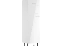 Optifit Küchen-Hochschrank für Kühl-Gefrier-Kombi Rurik986 60 cm Weiß< Kühlschränke|Einbauküchen