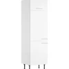 Optifit Küchen-Hochschrank für Kühlschrank Bengt932 60cm x 211,8cm x 58,4cm Weiß< Kühlschränke