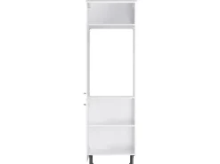 Optifit Küchen-Hochschrank für Kühlschrank Bengt932 60cm x 211,8cm x 58,4cm Weiß< Kühlschränke