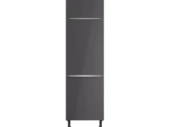 Optifit Küchen-Hochschrank für Kühlschrank Linus984 60 cm Anthrazit-Wildeiche< Kühlschränke