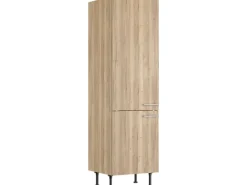 Optifit Küchen-Hochschrank Erik290 60 cm x 211,8 cm x 58,4 cm Wildeiche< Küchenschränke