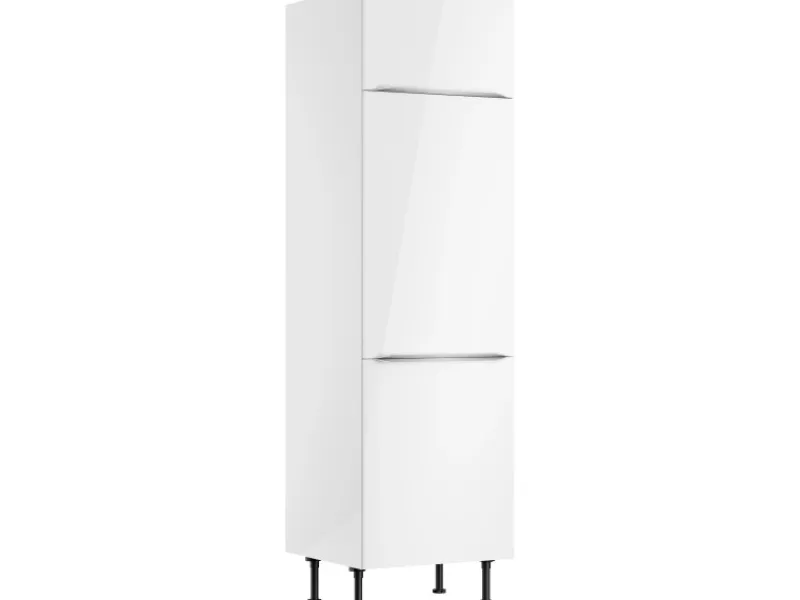 Clearance Optifit Küchen-Hochschrank für Kühlschrank Arvid986 60cm x 211,8cm x 58,4cm Weiß