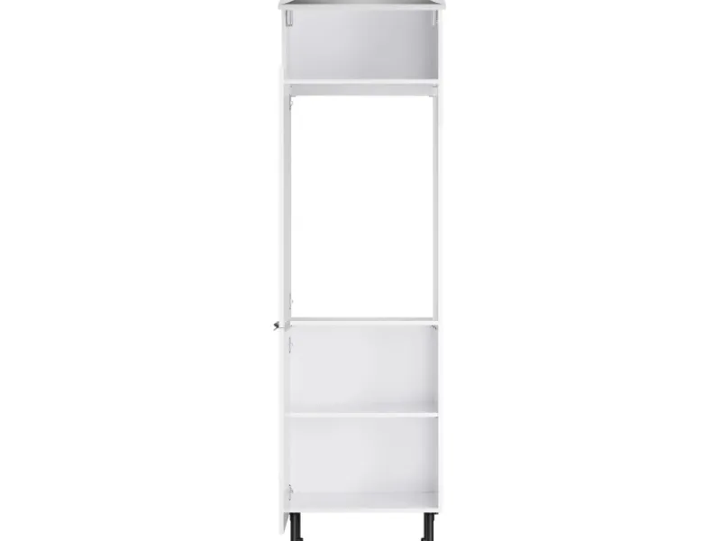 Clearance Optifit Küchen-Hochschrank für Kühlschrank Arvid986 60cm x 211,8cm x 58,4cm Weiß