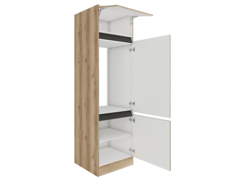 Optifit Küchen-Hochschrank f. Kühlschr. 60 x 206,8 x 57,1cm Kaya290 NB< Küchenschränke