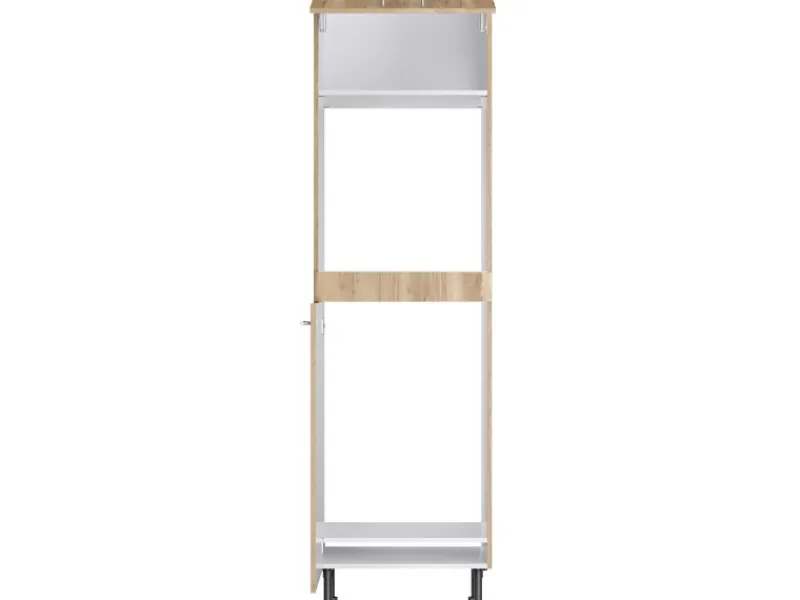Optifit Küchen-Hochschrank für Backofen und Kühlschrank Erik290 60 cm Wildeiche< Kühlschränke|Küchenschränke
