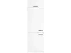 Clearance Optifit Küchen-Hochschrank für Kühlschrank Salo214 60cm x 206,8cm x 57,1cm Weiß