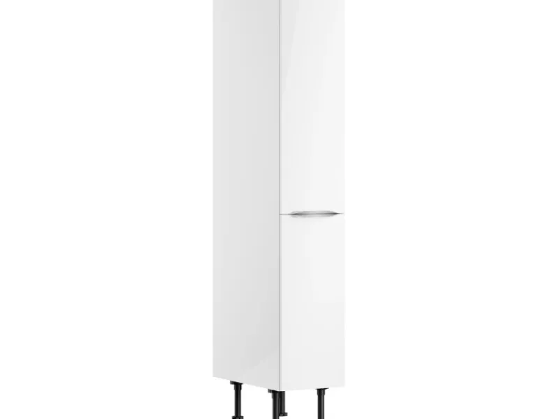 Optifit Küchen-Midi-Apothekerschrank Arvid986 30 cm x 176,6 cm x 58,4 cm Weiß< Küchenschränke