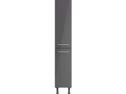 Outlet Optifit Küchen-Midi-Apothekerschrank Jonte984 30 cm Anthrazit-Wildeiche