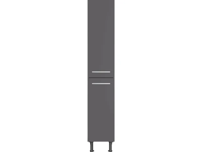 Optifit Küchenschränke<Küchen-Midi-Apothekerschrank Ingvar420 30cmx176,6cmx58,4cm Anthra. Matt