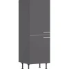 Optifit Kühlschränke|Küchenschränke<Küchen-Midischrank für Kühlschrank Ingvar420 60 cm Anthrazit Matt