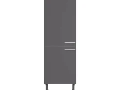 Optifit Kühlschränke|Küchenschränke<Küchen-Midischrank für Kühlschrank Ingvar420 60 cm Anthrazit Matt