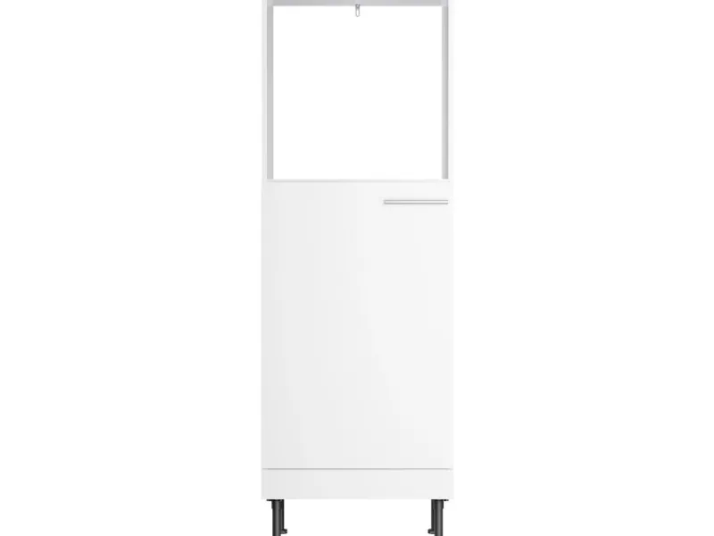 Optifit Küchen-Midischrank für Backofen und Kühlschrank Bengt932 60 cm Weiß< Kühlschränke|Herde