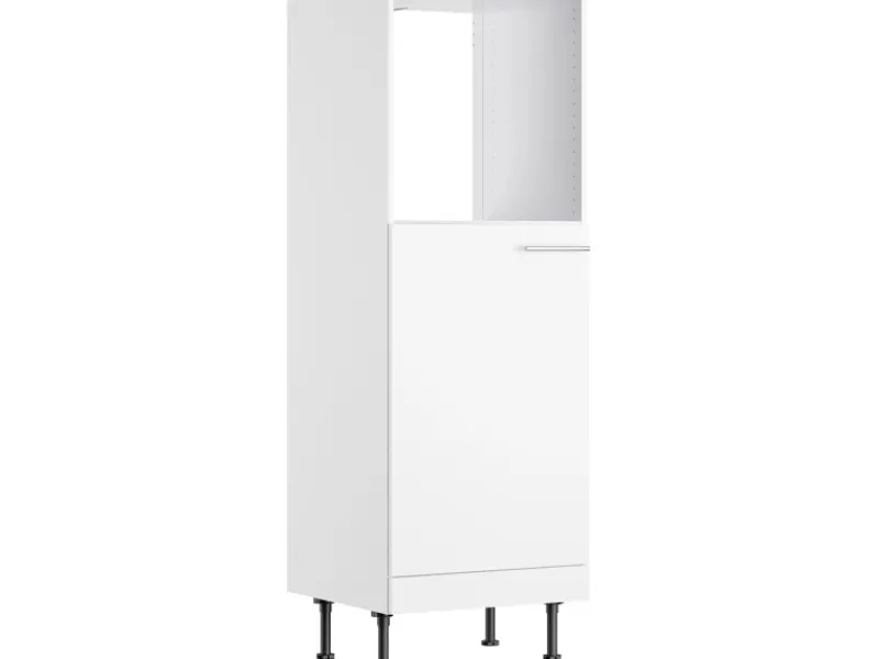 Optifit Küchen-Midischrank für Backofen und Kühlschrank Bengt932 60 cm Weiß< Kühlschränke|Herde