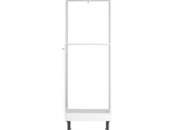 Optifit Küchen-Midischrank für Backofen und Kühlschrank Bengt932 60 cm Weiß< Kühlschränke|Herde
