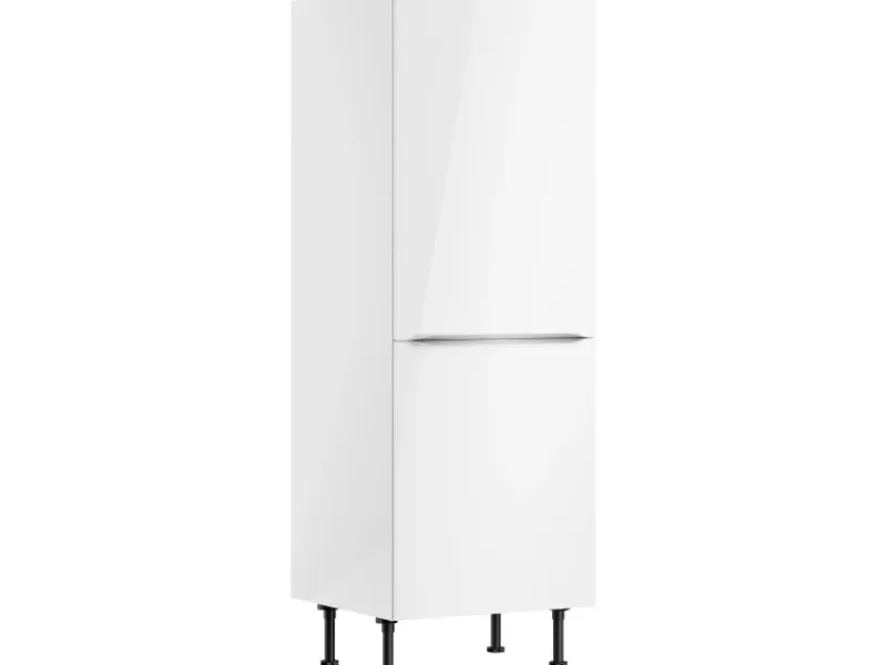 Optifit Kühlschränke|Küchenschränke<Küchen-Midischrank für Kühlschrank Arvid986 60cm x 176,6cm x 58,4cm Weiß