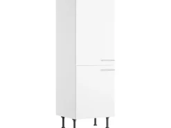 Optifit Küchen-Midischrank für Kühlschrank Bengt932 60cm x 176,6cm x 58,4cm Weiß< Küchenschränke