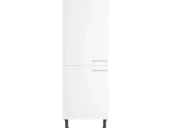 Optifit Küchen-Midischrank für Kühlschrank Bengt932 60cm x 176,6cm x 58,4cm Weiß< Küchenschränke