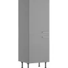 Optifit Küchen-Midischrank f. Kühlschr. Mats825 60cmx176,6cmx58,4cm Basaltgrau