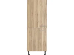 Optifit Küchen-Midischrank für Kühlschr. Erik290 60cmx176,6cmx58,4cm WildEiche
