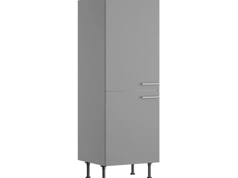 Outlet Optifit Küchen-Midischrank Mats825 60 cm x 176,6 cm x 58,4 cm Basaltgrau