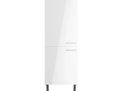 Sale Optifit Küchen-Midischrank für Kühlschrank Rurik986 60cm x 176,6cm x 58,4cm Weiß
