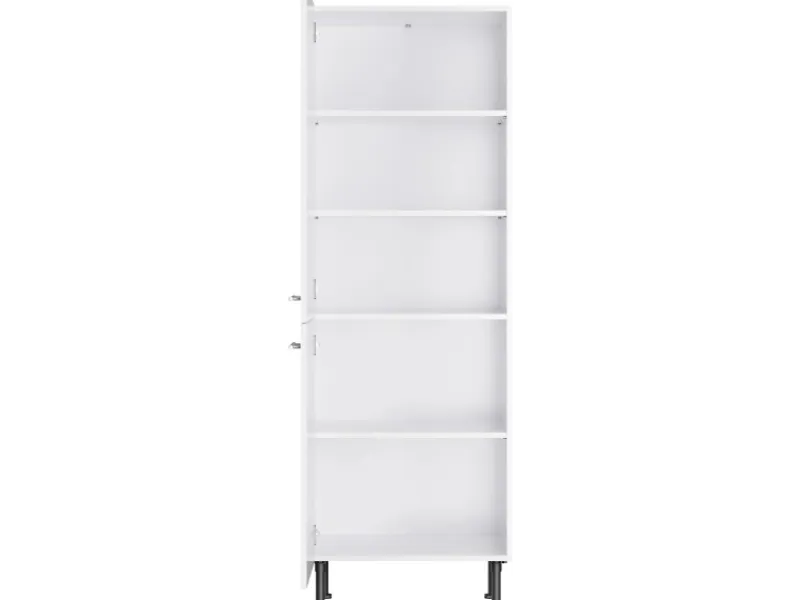 Optifit Küchen-Midischrank Bengt932 60 cm x 176,6 cm x 58,4 cm Weiß