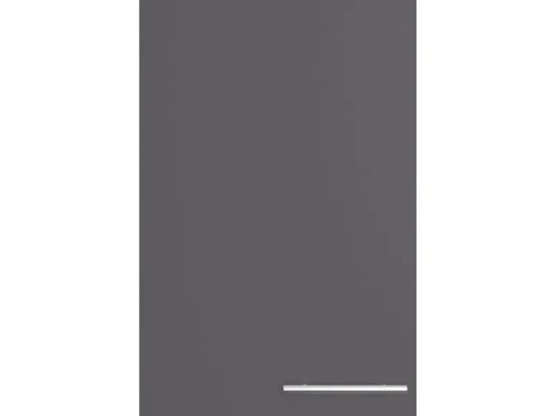 Optifit Küchenschränke<Küchen-Oberschrank Ingvar420 45 cm x 70,4 cm x 34,9 cm Anthrazit Matt