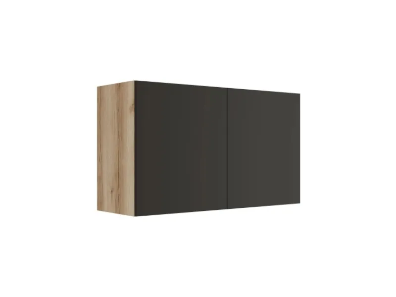 Optifit Küchen-Oberschrank 100 x 57,6 x 34,6 cm Noah420 Wildeiche NB< Küchenschränke