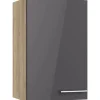 Discount Optifit Küchen-Oberschrank Jonte984 45cm x 70,4cm x 34,9cm Anthrazit-Wildeiche