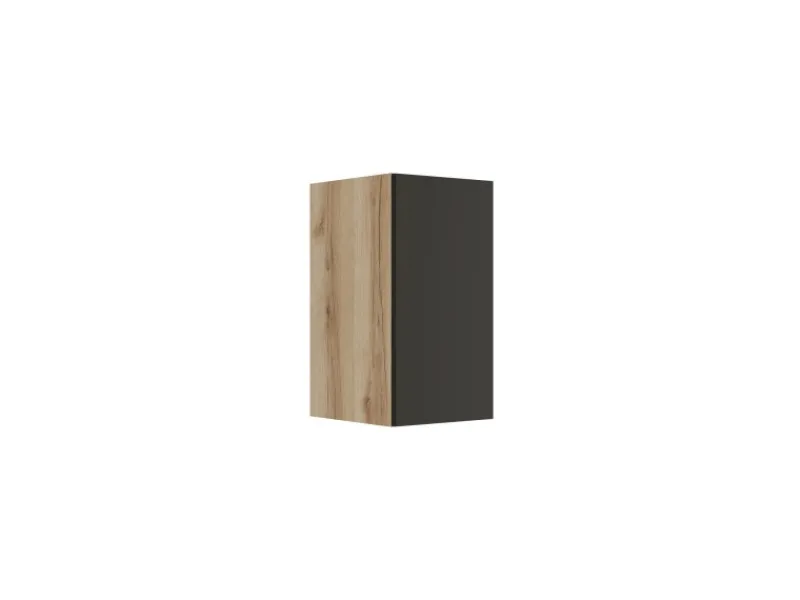 Optifit Küchen-Oberschrank 30 x 57,6 x 34,6 cm Noah420 Wildeiche NB Anthrazit