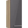Optifit Küchen-Oberschrank Jonte984 30cm x 70,4cm x 34,9cm Anthrazit-Wildeiche< Küchenschränke