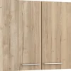Optifit Küchen-Oberschrank Erik290 100 cm x 70,4 cm x 34,9 cm Wildeiche< Küchenschränke
