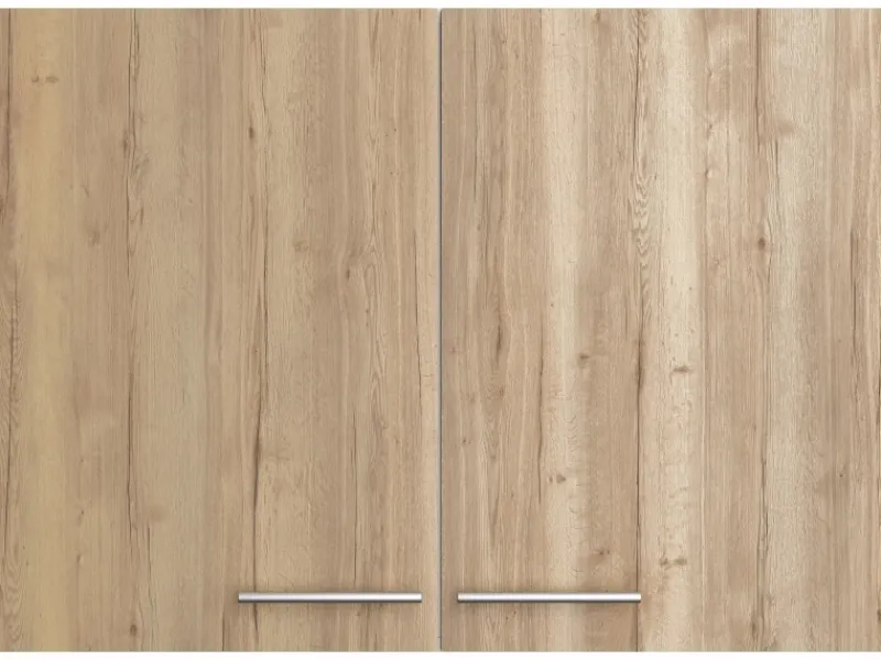Optifit Küchen-Oberschrank Erik290 100 cm x 70,4 cm x 34,9 cm Wildeiche< Küchenschränke