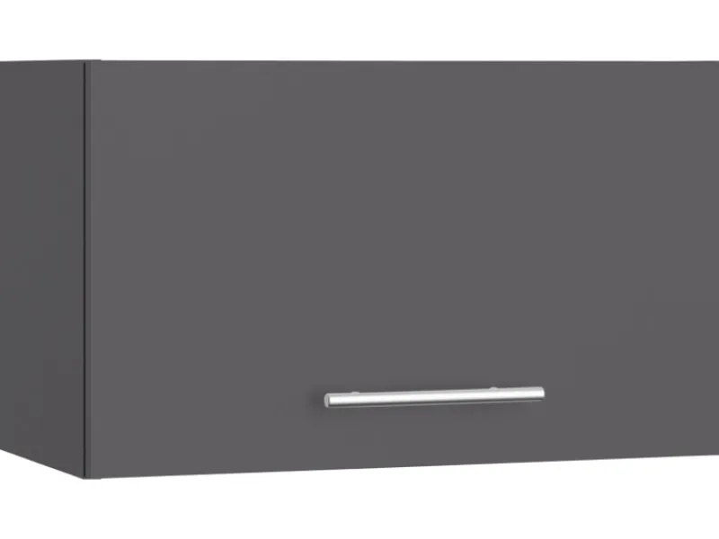 Optifit Küchenschränke<Küchen-Oberschrank Ingvar420 60 cm x 35,2 cm x 34,9 cm Anthrazit Matt