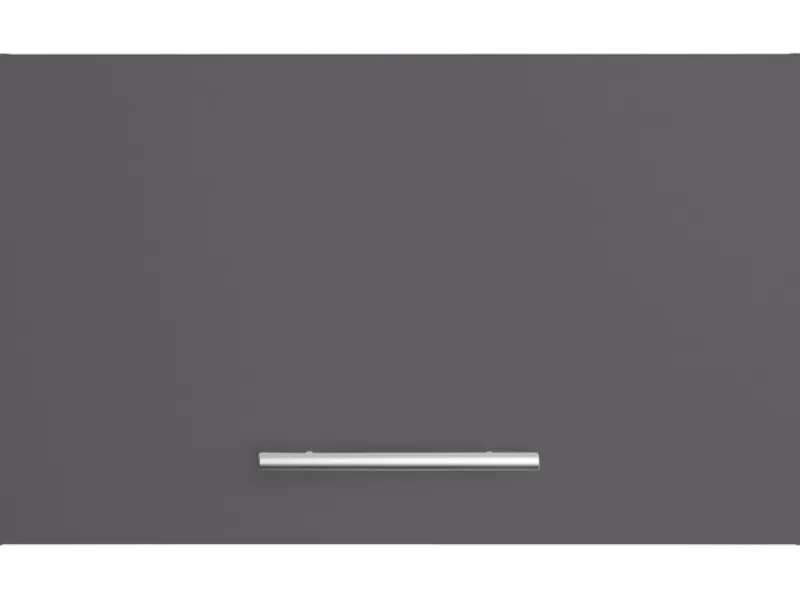 Optifit Küchenschränke<Küchen-Oberschrank Ingvar420 60 cm x 35,2 cm x 34,9 cm Anthrazit Matt