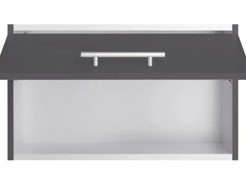 Optifit Küchenschränke<Küchen-Oberschrank Ingvar420 60 cm x 35,2 cm x 34,9 cm Anthrazit Matt