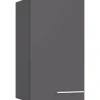 Optifit Küchenschränke<Küchen-Oberschrank Ingvar420 40 cm x 70,4 cm x 34,9 cm Anthrazit Matt