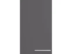 Optifit Küchenschränke<Küchen-Oberschrank Ingvar420 40 cm x 70,4 cm x 34,9 cm Anthrazit Matt