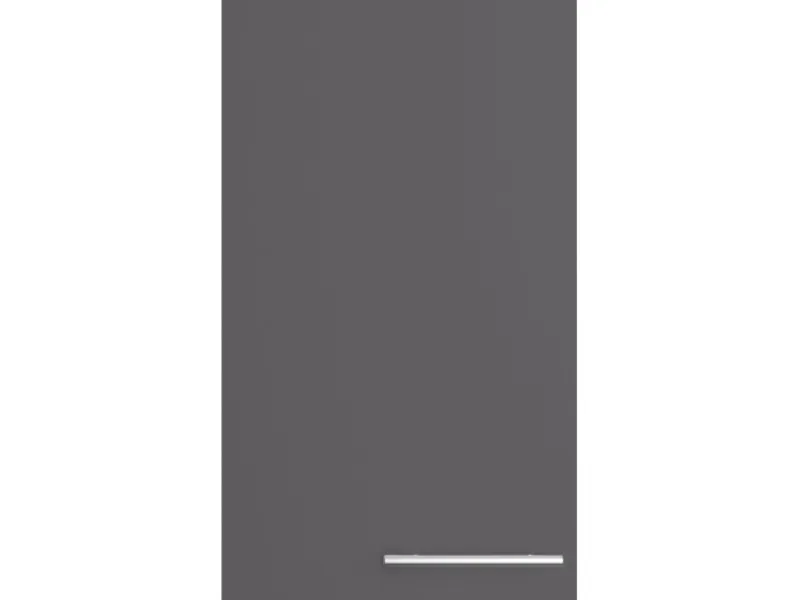 Optifit Küchenschränke<Küchen-Oberschrank Ingvar420 40 cm x 70,4 cm x 34,9 cm Anthrazit Matt