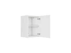 New Optifit Küchen-Oberschrank 40 x 57,6 x 34,6 cm Luca932 Weiß Anthrazit Weiß-Anthrazit