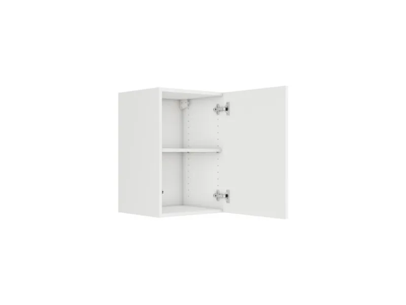 New Optifit Küchen-Oberschrank 40 x 57,6 x 34,6 cm Luca932 Weiß Anthrazit Weiß-Anthrazit