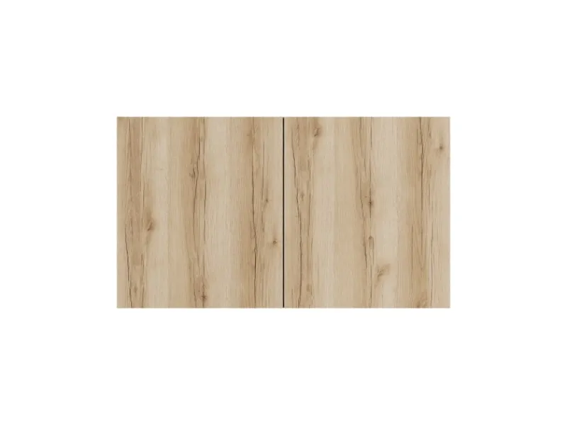 New Optifit Küchen-Oberschrank 100 x 57,6 x 34,6 cm Kaya290 Nachbildung Wildeiche