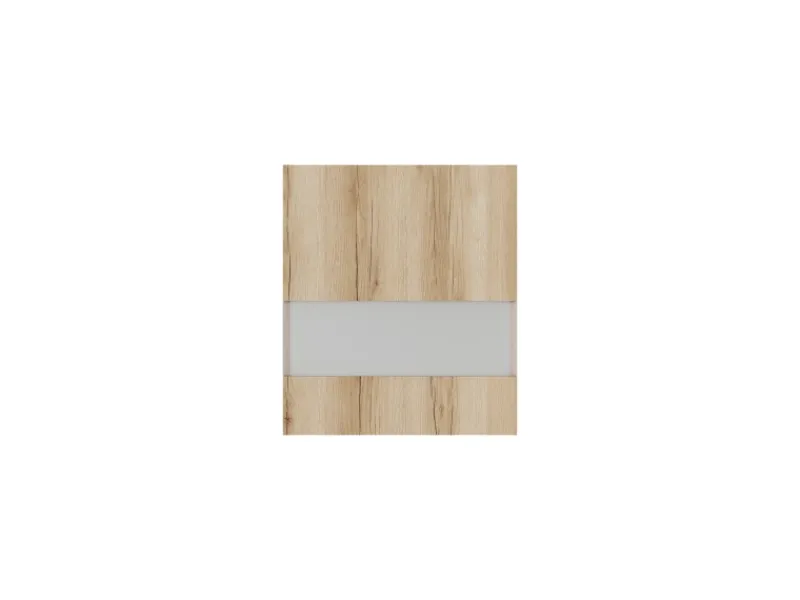 Optifit Küchenschränke<Küchen-Oberschrank m. Segmentglastür 50x57,6x34,6cm Kaya290 NB