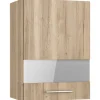Online Optifit Küchen-Oberschrank mit Glassegment Erik290 50x70,4x34,9cm WildEiche