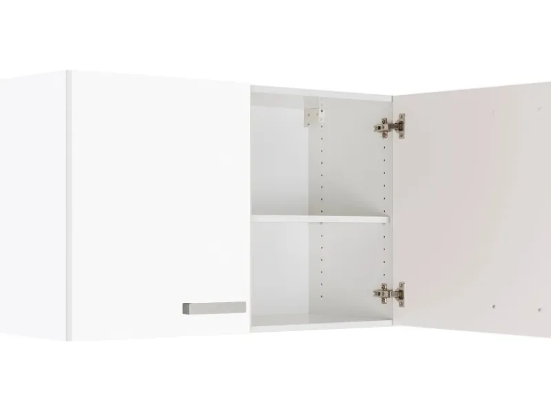 Optifit Küchen-Oberschrank Salo214 100 cm Weiß< Küchenschränke