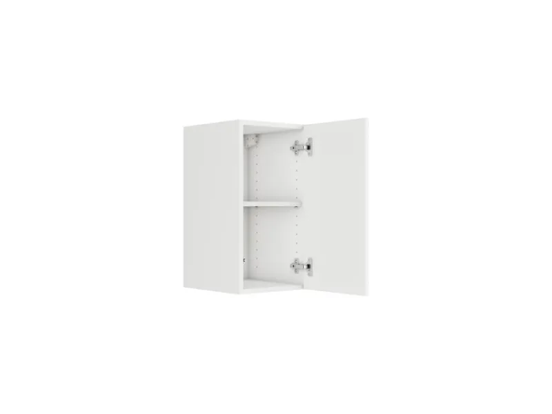 Optifit Küchen-Oberschrank 30 x 57,6 x 34,6 cm Luca932 Weiß Anthrazit< Küchenschränke