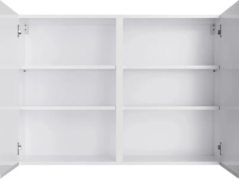 Best Optifit Küchen-Oberschrank Linus984 100 x 70,4 x 34,9 cm Anthrazit-Wildeiche